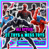 In Stock Mess Toys Superior Symbiote Scarlet Spider Ct Toys Spiderman Daredevil Batman Wolverine Anime Action Figure Gifts Toys image 4