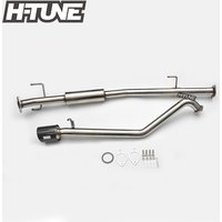 Catback Exhaust System MID Pipe Single Carbon Tail Muffler Down pipe For Hilux VIGO 04-15 1KD-FTV / 2KD-FTV