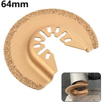 Quick Change Oscillating Multi Tool Saw Blade 64mm Half Circle Diamond Cutting Disc Multitool For Power Tools
