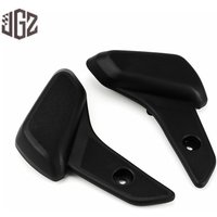 Motorcycle Plastic Rear Passenger Footpad Foot Steps Pedal Rests Cover Pad for VESPA SRPINT PRIMAVERA 150 Accessories Pair Black