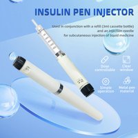 Portable Insulin Pen Injector with Clear Window Reusable Adjustable Dosage Insulin Injection Pen for 3ml