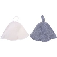 Felt Head Protection Bath Anti Heat Free Size Russian Style Shower Cap Sauna Hat