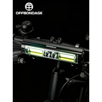 AliExpress OFFBONDAGE 1700LM Bicycle Front Light MTB Bike Headlight Flashlight Waterproof USB Charging Cycling Rear Light Bike Accessories
