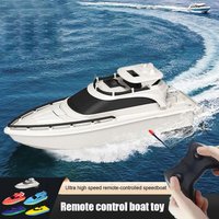 Remote Control Boats High-Speed Speedboats Electric Steamboats Simulated Electric Ship Boys' Watercraft Model Water Toys