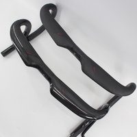 AliExpress NONE Newest SL70 AERO Racing Road Bike UD Full Carbon Fibre Handlebar Carbon Bicycle Bent Bar Internal Cable 31.8*380-440mm Lightest