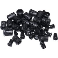 Black Plastic 3mm 5mm Lamp LED Diode Holder Black Clip Bezel Socket Mount Useful LED Diode Holder Black Clip