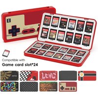 24 in 1 Game Card Case for Switch/Switch OLED Cartridge Storage Box Chip Holder Cover