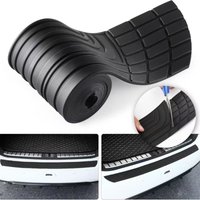 Universal Soft Flexible Black Rubber Anti-collision Threshold Protection Strip for Car Trunk Bumper Protector Door Edge Guard