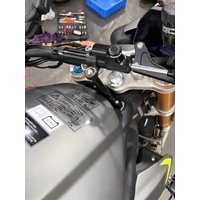Motorcycle Steering Damper Bracket Stabilizer Support Speed Wobble Safety Accessories For Street Triple 765R 765RS 1200RS