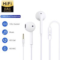 3.5mm In-Ear Earphones For Smartphone PC Computer Tablet Running Fitness Music Gear Audio Gear Gaming Sports Running Headset Kit