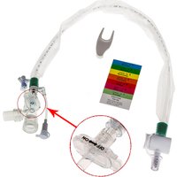 Medical Closed Suction catheter Medical Equipment 72hours (L -Piece) Sterile PVC suction catheter