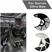 AliExpress NONE For surron Ultra Bee PP Front Disc Brake Guard Black & White Motorcycle Electric Bike Accessory Anti-Collision Protection