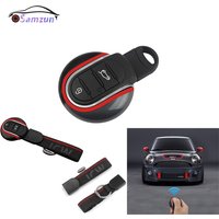 Car Styling Suede Accessories KeyChain Key Case Cover Protector Rope For MINI Cooper JCW D S ONE F54 F55 F56 F57 F60 Countryman