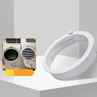 White Exhaust Hose Connector Kit Fits For Midea Portable Air Conditioners 15cm Vent Diameter 28cm to 150cm Length