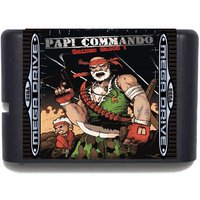 Papi Commando: Second Blood 16BIT MD Game Card For Mega Drive Full Version