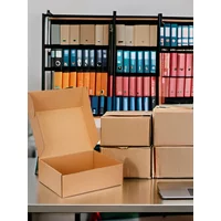 Multi-size Shipping Boxes 10PCS Brown Corrugated Cardboard Mailer for Gift Jewelry Packaging DIY Mailing Business Kraft Carton