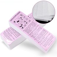 100pcs/pack Removal Nonwoven Body Cloth Hair Remove Wax Paper Rolls High Quality Hair Removal Epilator Wax Strip Paper