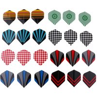 Premium Assorted Darts Flights Set - Colorful Options for Game Enthusiasts