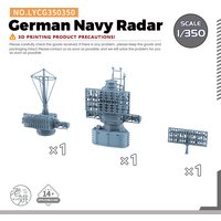 Yao's Studio LYCG350 1/350 1/700 Model Upgrade Parts German Navy Radar