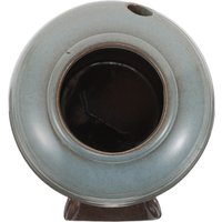 Ceramic Water Fountain Jar Handcrafted Indoor Outdoor Tabletop Circulating Waterfall Pot Garden Patio Decorative Fish Pond