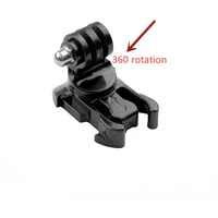 360 Degree Rotate Quick Release Buckle Vertical Swivel Mount for GoPro Hero 8 7 6 5 4 3 2 for SJCAM for Xiaomi Yi Camera