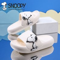Anime Snoopy Slippers Cartoon Boy Girl Indoor Slippers Comzy Anti-Slip House Flat Slipper Couples Slides Summer Kid Gifts