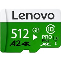 Lenovo Microsd TF Memory Card 512GB A2 4K 256GB High Speed Flash Storage 128GB 64GB for Smartphone Camera Dash Cam