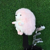 Cute Animal Golf Wood Covers Plush Driver Animal Golf Headcovers Golf Head Covers Collection Cute Soft Golf Protector