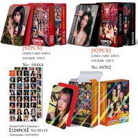 92/142Pcs Kpop Idol KATSEYE Album Gabriela Lomo Cards LARA DANIELA HD Printd Photocards Stickers MANON MEGAN YOONCHAE Fans Gift