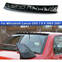 For Mitsubishi Lancer EVO 7 8 9 2003-2007 Car Rear Roof Spoiler GLOSSY BLACK Auto Parts Accessories