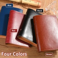 Vintage A5/A6 Notebook Loose-leaf PU Leather Travel Journal Detachable Shell Diary Book School Office