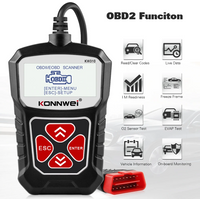 KONNWEI KW310 OBD2 Scanner 12V Car Code Reader Diagnostic Tool Multiple Languages for OBD II Vehicles After 1996 PK ELM327