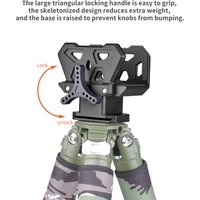 Metal hunting clips gun racks and tripod accessories are suitable for outdoor hunting and shooting practice