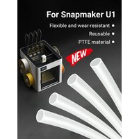 4.5mm ID 6mm PTFE Tube For Snapmaker U1 Length 650mm Flexible High Temp Resistant For 3D Printer PTFE