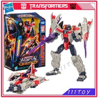 In Stock Hasbro Transformers Classic Toys Legacy United Voyager Class Starscream Action Figure Robot Toy Collect Gifts Hobbies