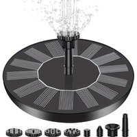 Suitable for the new solar powered fountain, bird bath tub fountain, outdoor pool, circular floating automatic fountain