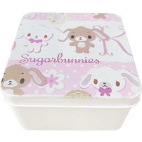 Sugarbunnie Square Storage Box With Cover Multipurpose Kawaii Cute Iron Box Desktop Small Organizer Box