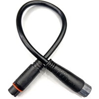 AliExpress NONE Electric Bike Z916 Male L915 Female Hub Motor Cable Adapter Julet Connector 9Pin with 3 Phrase and 6 Signal Wires Bafang Fat Hub