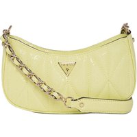 GUESS Artificial Leather Shoulder Bag Medium Women's Yellow GG966317