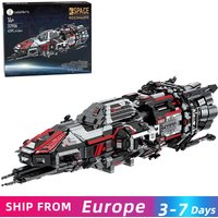 6395PCS Krieg Rocinante Schlachtschiff Modell Bausteine Raum Rakete Raumschiff Ziegel Desktop Dekoration Spielzeug Kinder Urlaub Geschenke