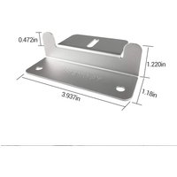 48/24/12pcs/Set Solar Panel Mounting Bracket Kits Solar Panel Aluminum Mounting z Bracket Supporting for RV, Roof, Boat