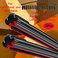 For Maserati Ghibli 2014 2015 2016 2017 Front Window Windshield Windscreen Car Accessories Brushes Washer 2pcs Car Wiper Blades