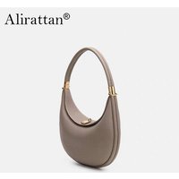 Alirattan 2026 New Half Moon Bag Cross-Border Bags Simple Women's Bag Women's Shoulder Bag
