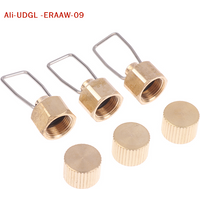 to 5Pcs Outdoor Camping Burner Cover, Flat Gas Cylinder Anti-leak Cap, Liquefied Gas Connection-Line Blocking Accessories