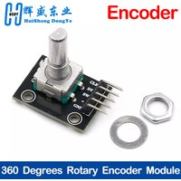 KY-040 360 Degrees Rotary Encoder Switch Module Brick Sensor Switch Development KY040 Potentiometer knob Kit for Arduino