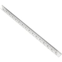 W89C Transparent Acrylic Triangle-shaped Ruler Measuring 0-15cm Plastic Straight Ruler for Ideal for Teacher Student Of