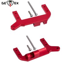 CNC Aluminium TRX4 Servo Mount Stand Front Axle Bracket for 1/10 RC Crawler Car TRX-4 Upgrade Parts