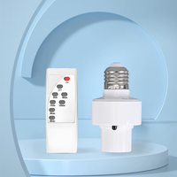 2026 Hot Infrared Remote Control Smart LED Lampholder E27 AC85-265V Universal Socket Timer Color Changing Easy Install for Home