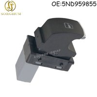 SORGHUM neuer Chrom Fensterheber Schalter 5. 959 855 5 nd959855 für Jetta Golf Gti MK5 MK6 Passat B6 3C Kaninchen Tiguan
