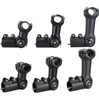 AliExpress NONE GUSTAVO Mountain Bike Power Bicycle Handlebar Stem 60/80/93/100mm Road MTB Table Rod Adjustable Stem 31.8 25.4 Riser